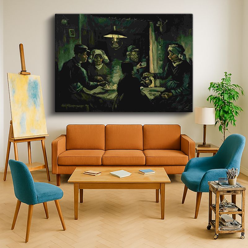 Ressam Kanvas Tablo 995